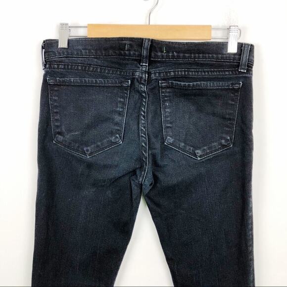 J Brand Y2K Charcoal Gray Skinny Mid Rise Jeans Size 27 with 5 pockets - Picture 10 of 16